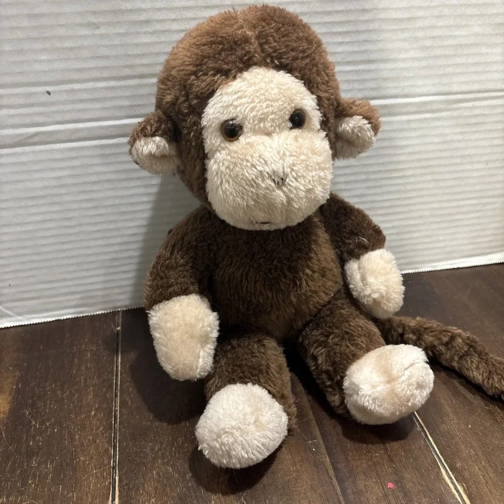 Vintage Knickerbocker Monkey Plush 10‎ Inches Animals Of Distinction - Picture 2 of 7